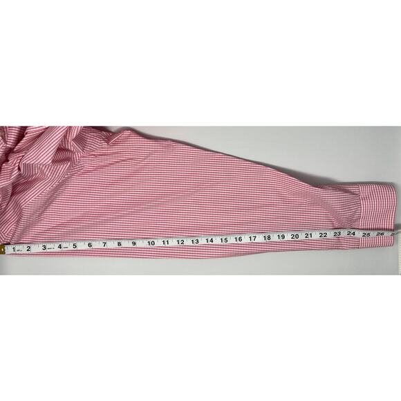 ck Calvin Klein Slim Fit Non-Iron Size Tall 171/2, 36/37 Pre-Owned - Picture 10 of 10